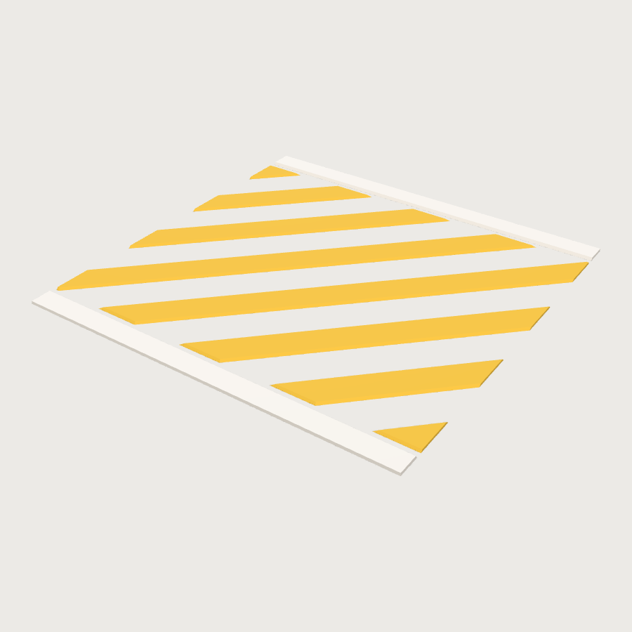 Ambulance Bay Hatching Decal
