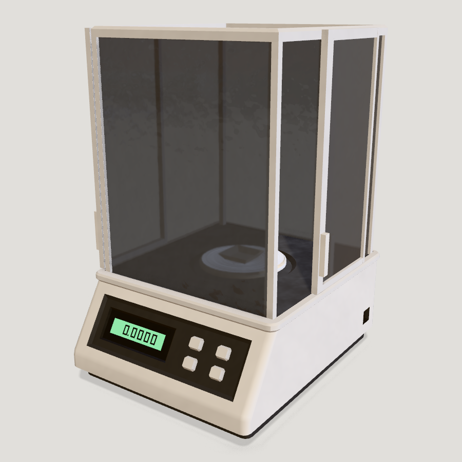 Analytical Balance HD 3D model