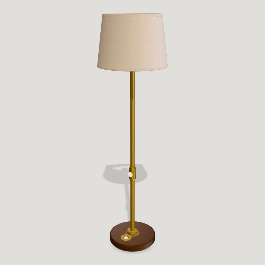 Arc Floor Lamp HD 3D model