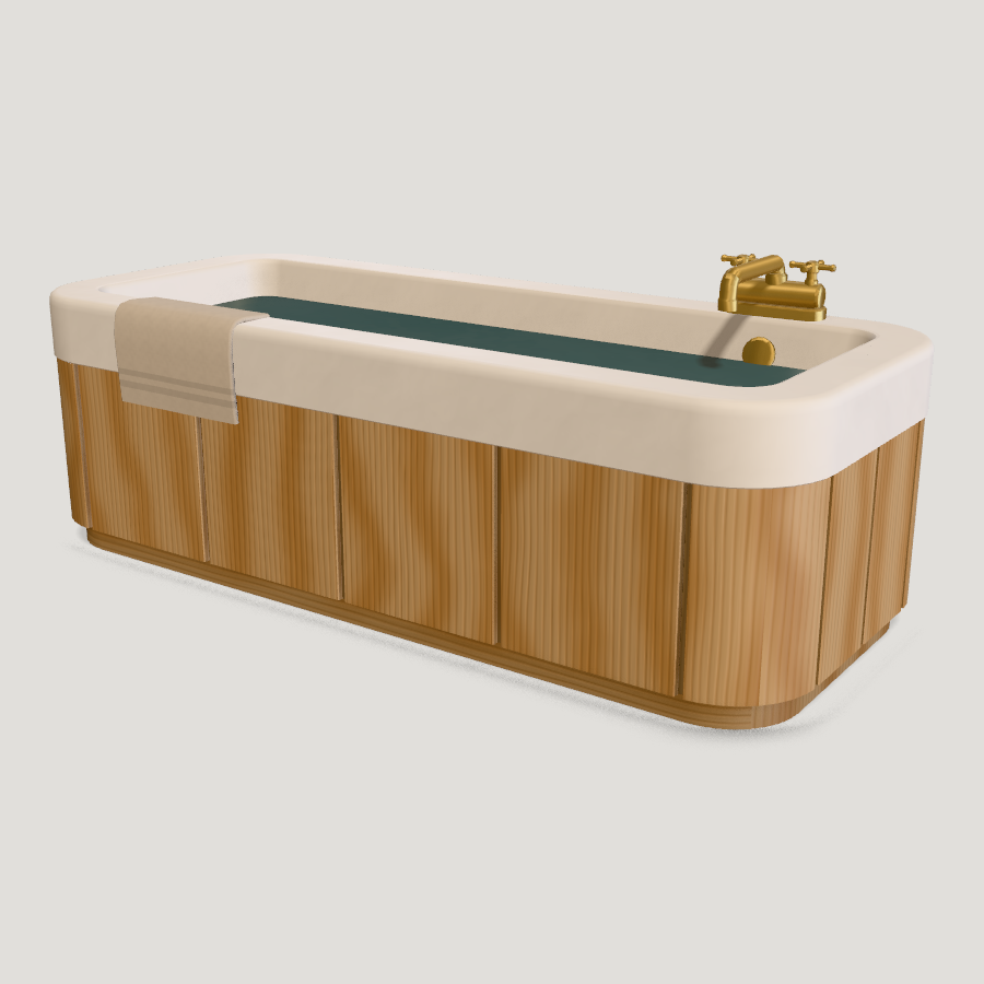 Bath HD 3D model