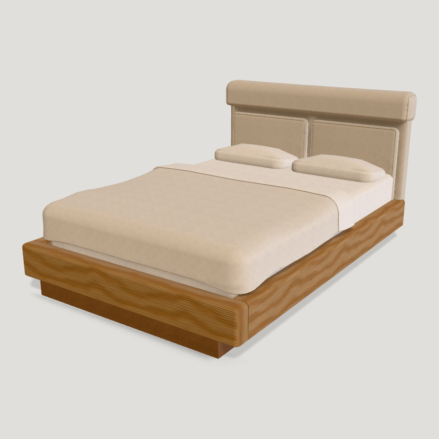 Bed HD 3D model