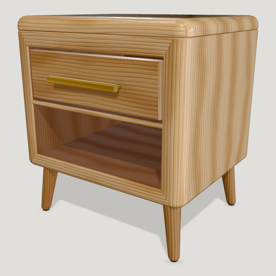 Bedside Table HD 3D model