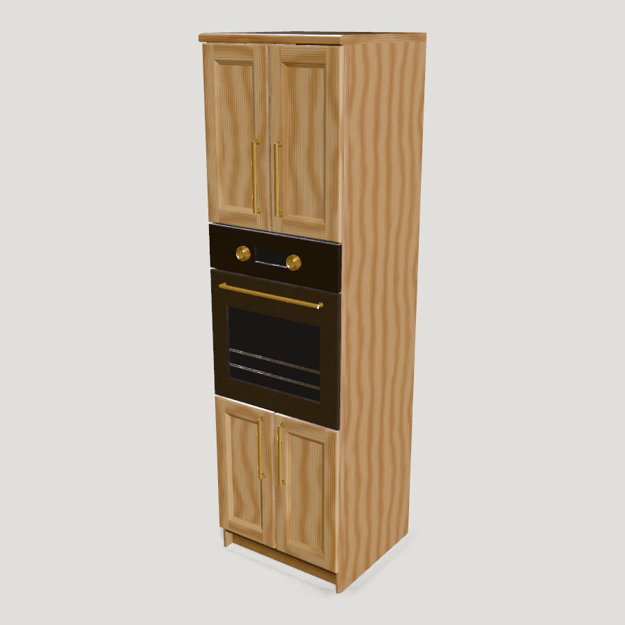 Built-In Oven Housing HD 3D model