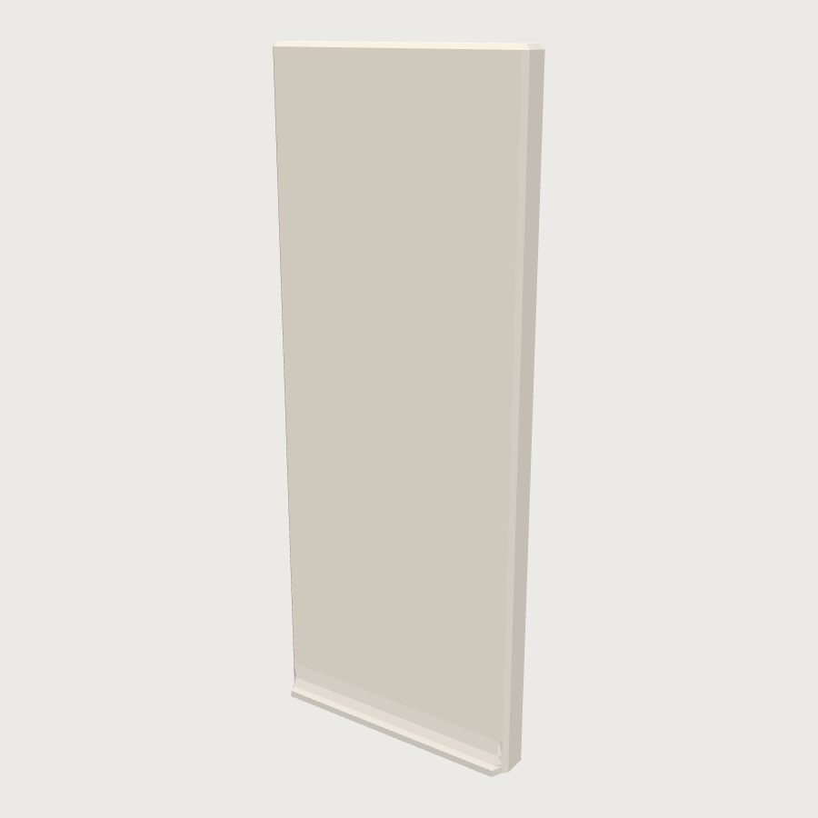 Cleanroom Partition low-poly 3D model