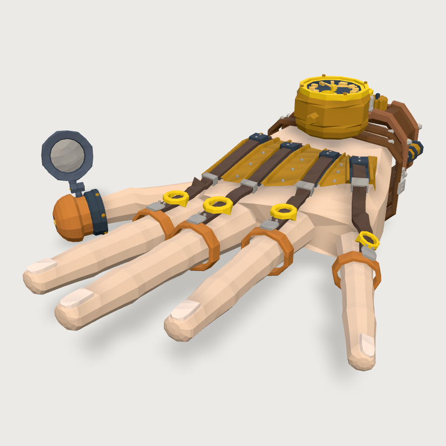 Clockwork Hand Adornments Loadout