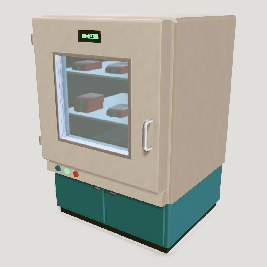 CO2 Incubator HD 3D model