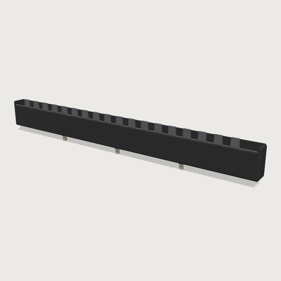 Coast-To-Coast Overflow Weir low-poly 3D model
