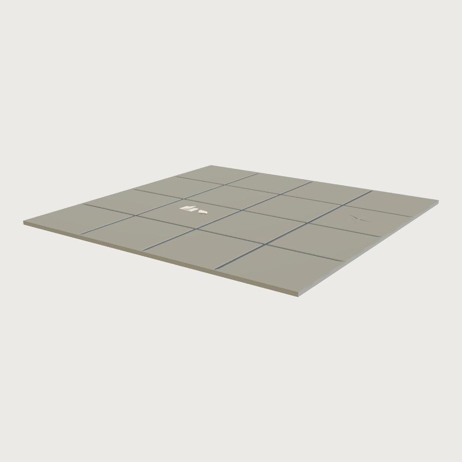 Concourse Paving Tile low-poly 3D model
