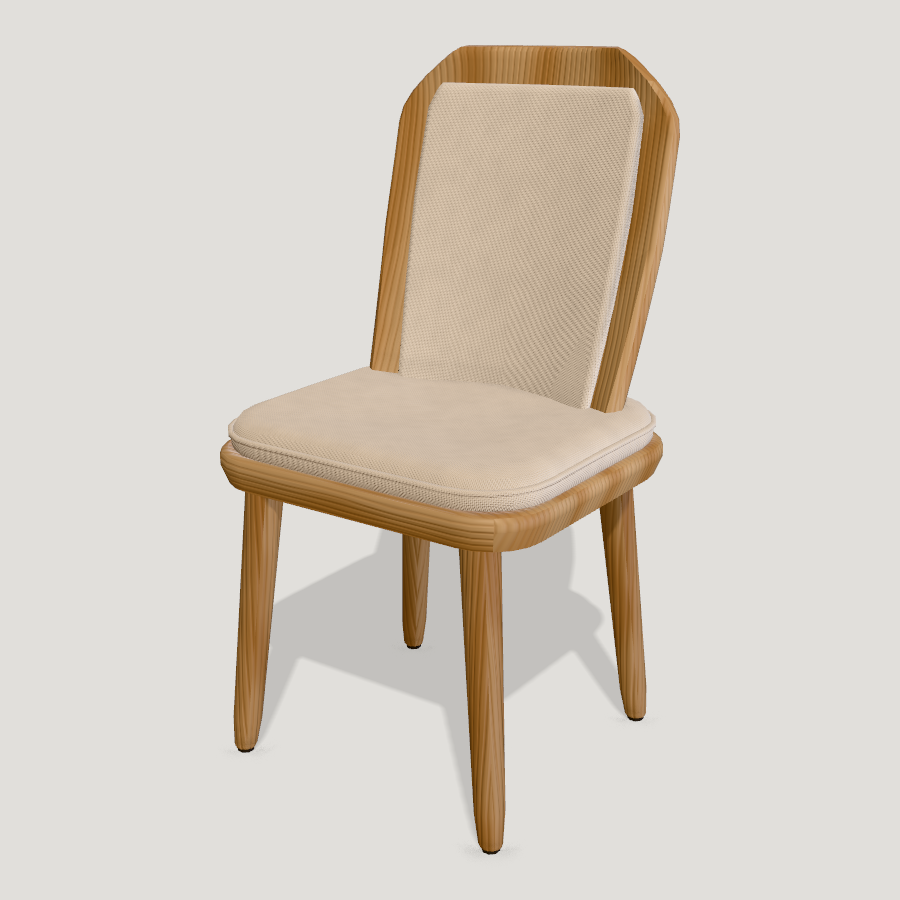 Dining Chair HD 3D model