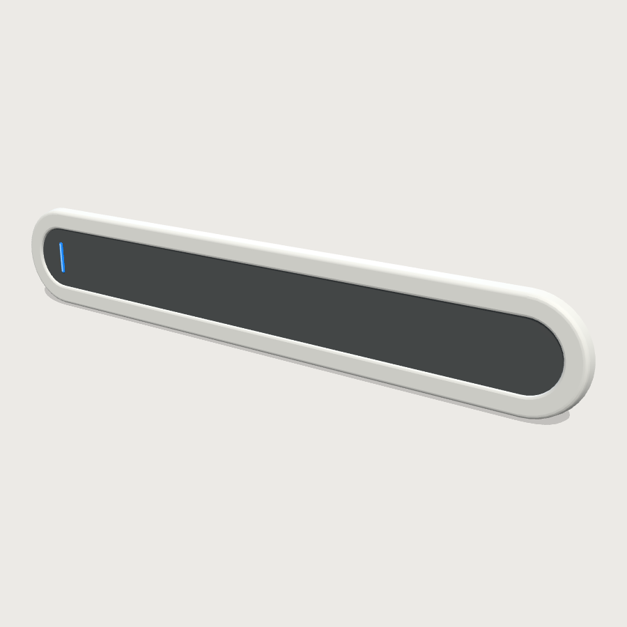 Input Field low-poly 3D model