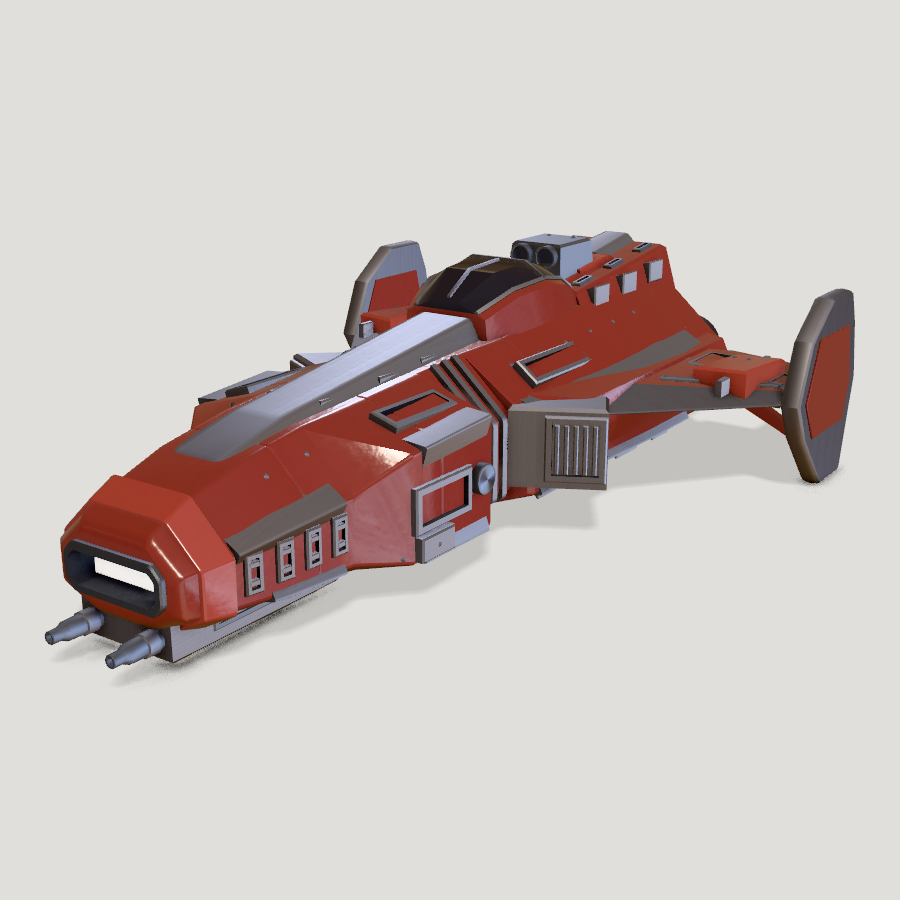 Interceptor HD 3D model