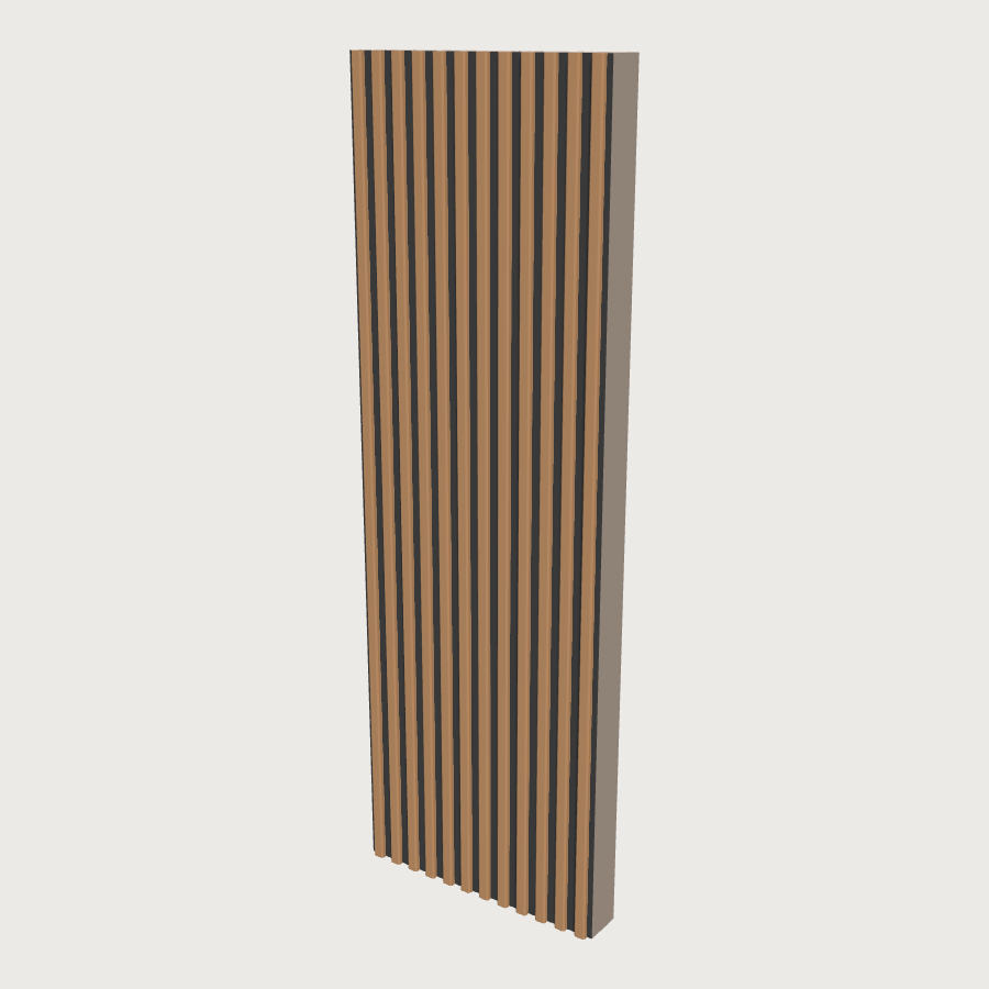 Internal Partition Wall low-poly 3D model