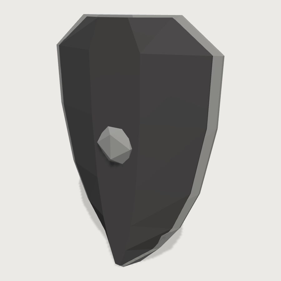 Lefthand Item low-poly 3D model