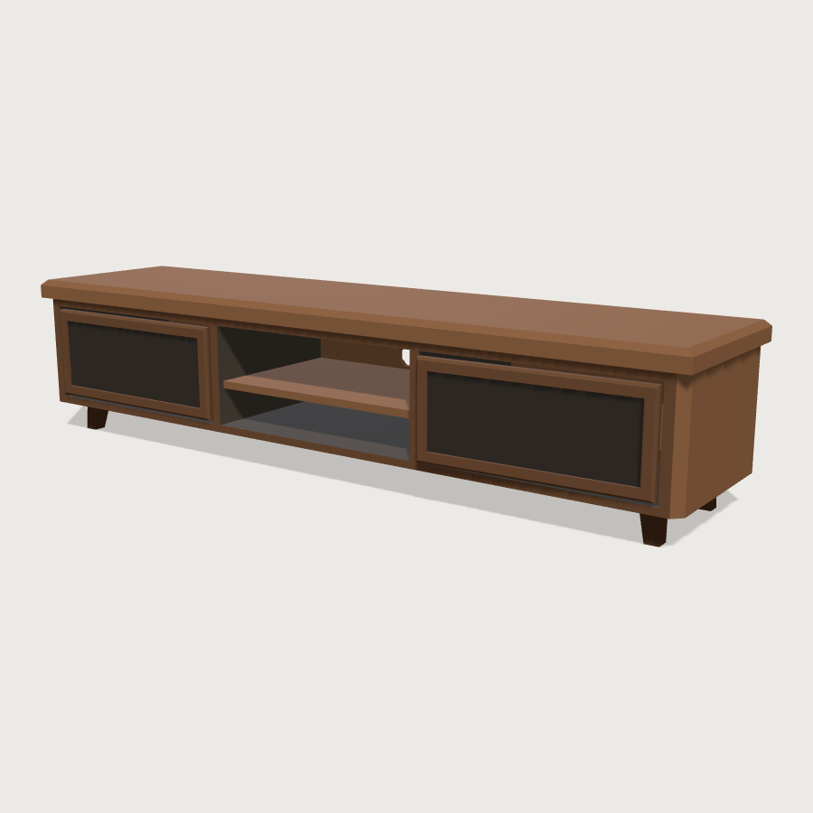 Low Media Unit low-poly 3D model