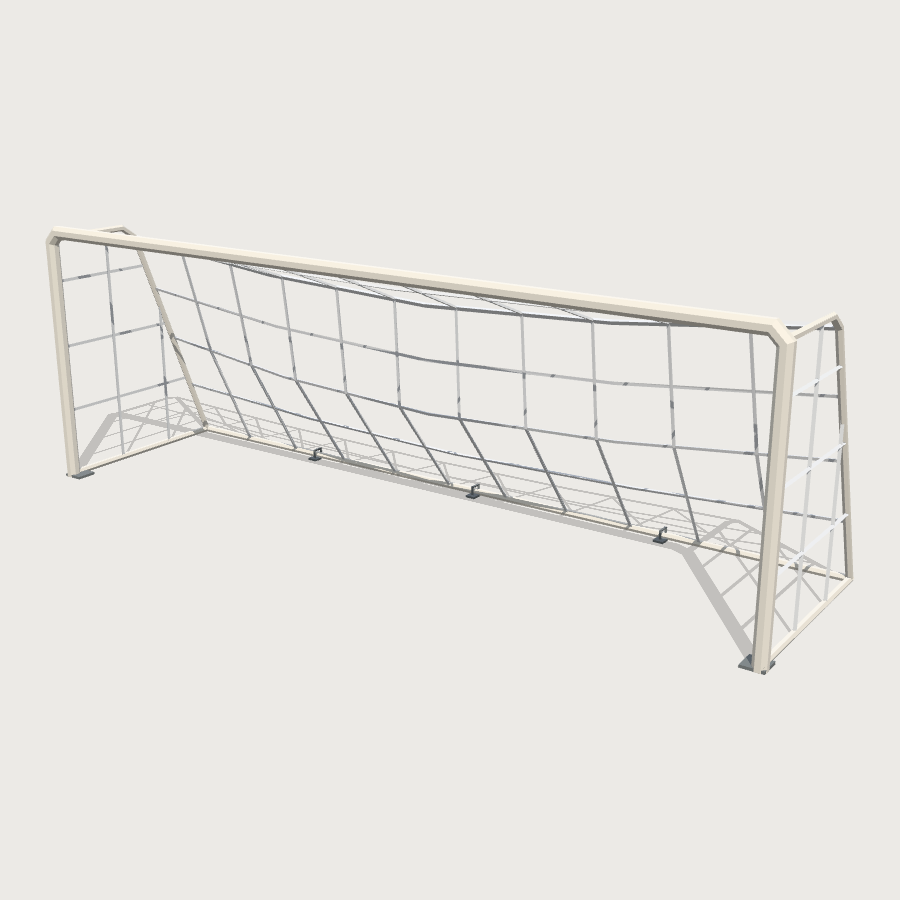 Match Goal low-poly 3D model