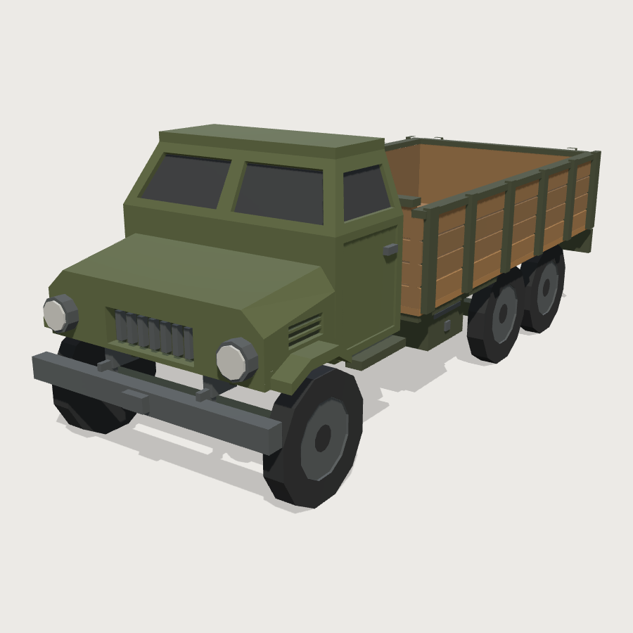 Military Cargo Truck