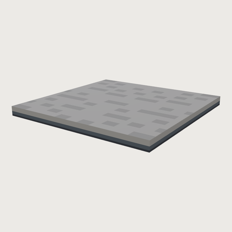 Office Carpet Tile low-poly 3D model
