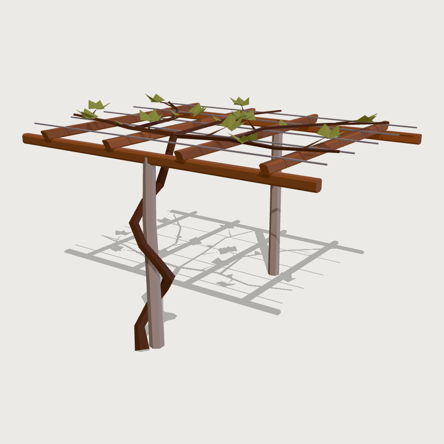 Parron Run low-poly 3D model
