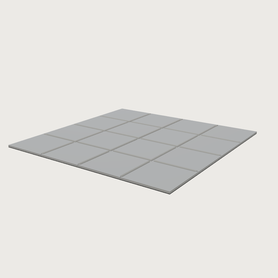 Pavement Tile low-poly 3D model