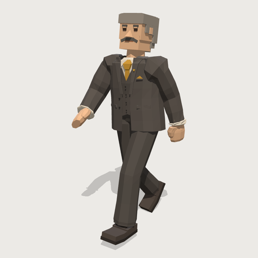 Pit Boss low-poly 3D model
