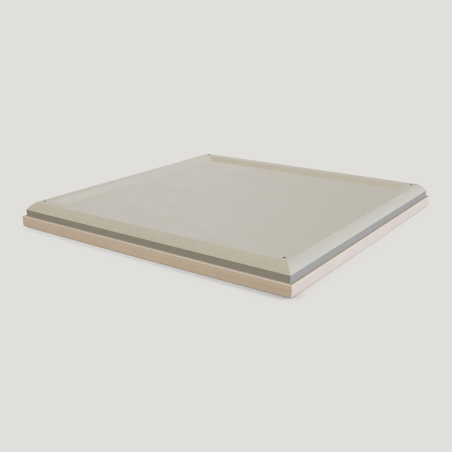Plaster Ceiling Panel HD 3D model