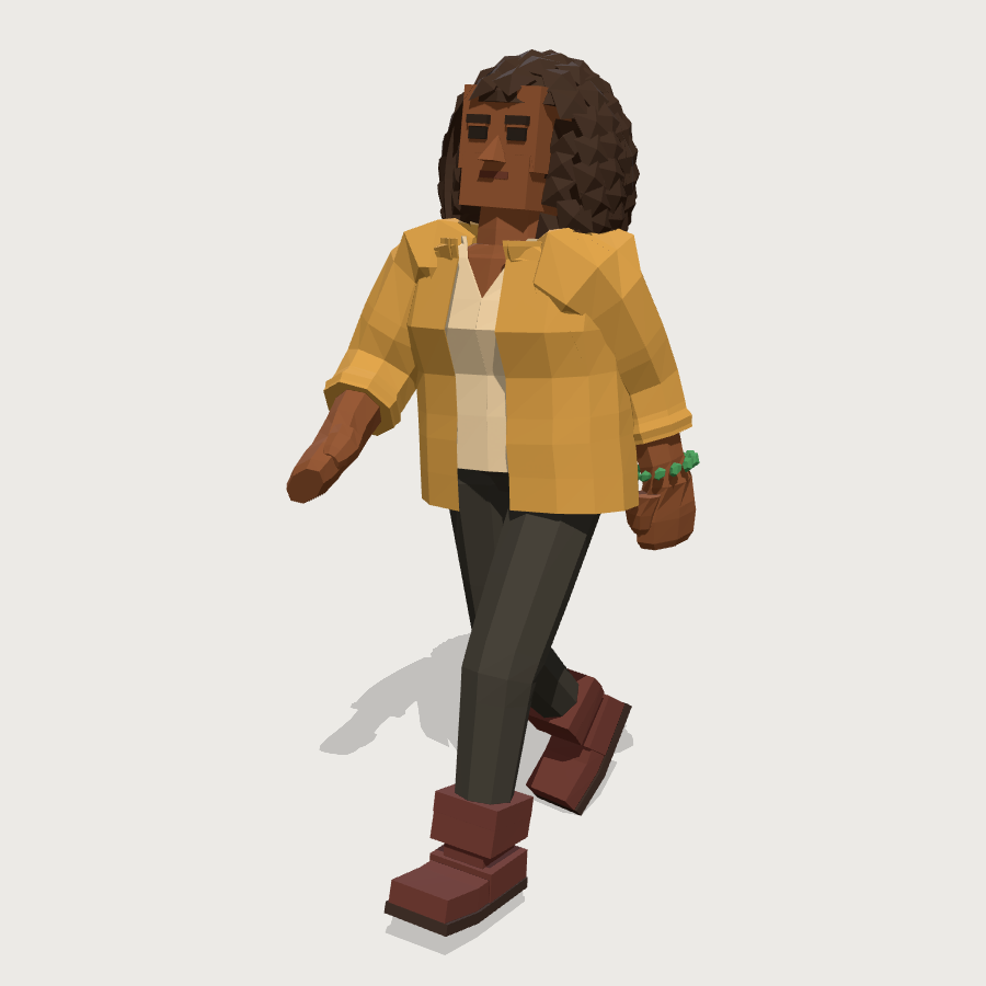 Player in a Cardigan