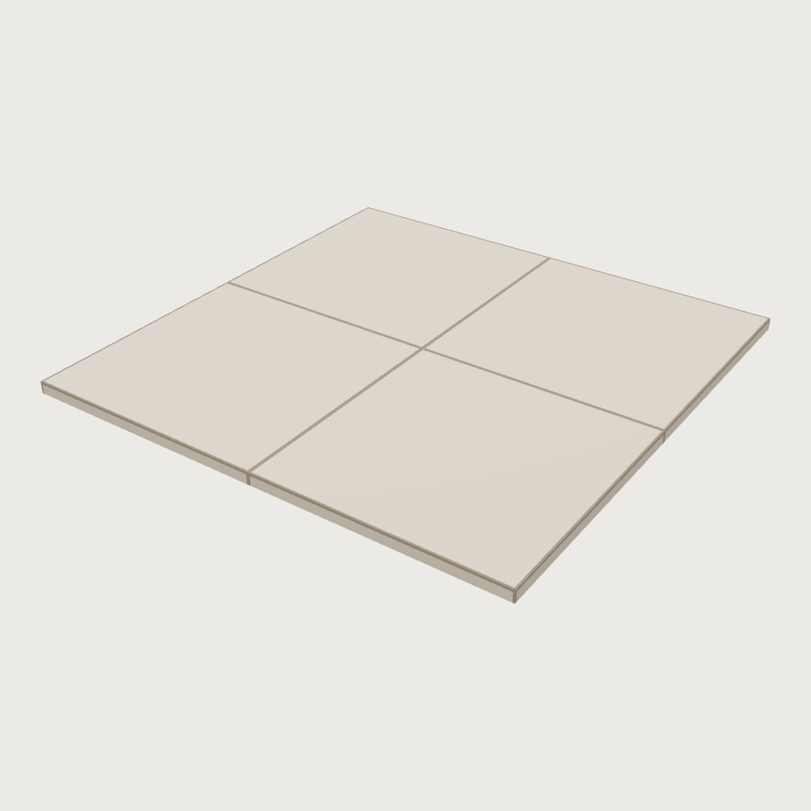 Pool Deck Paver Tile low-poly 3D model