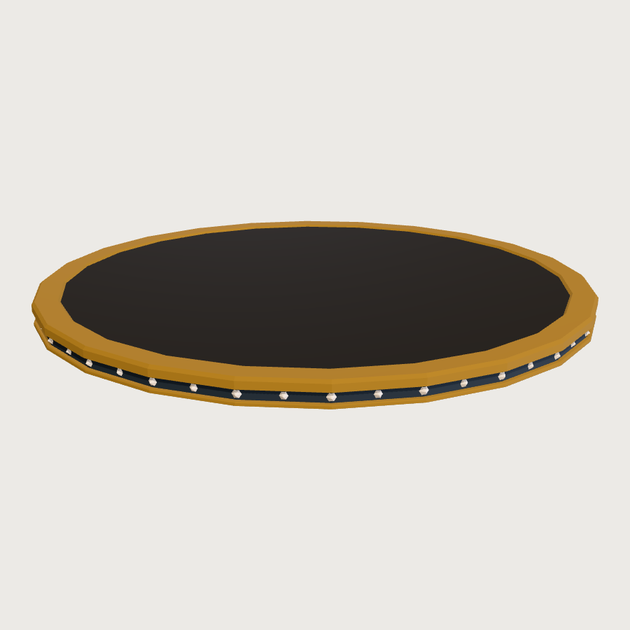 Prize Car Turntable low-poly 3D model