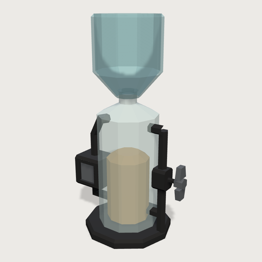 Protein Skimmer low-poly 3D model