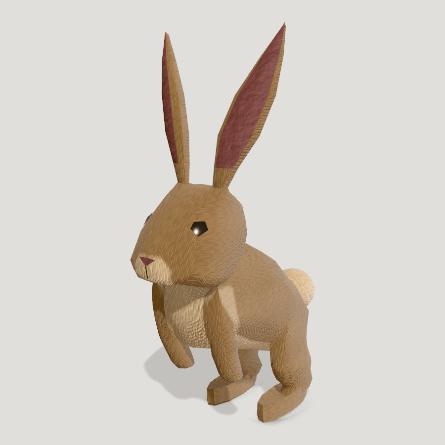Rabbit HD 3D model
