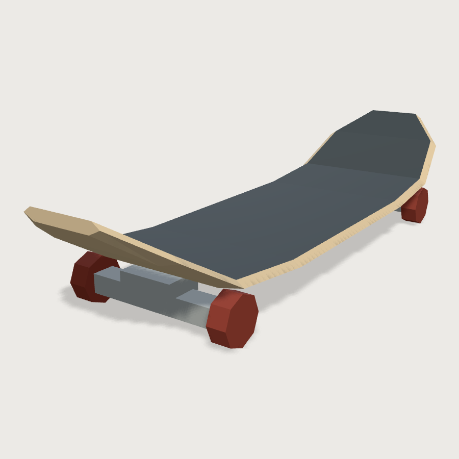 Righthand Item low-poly 3D model