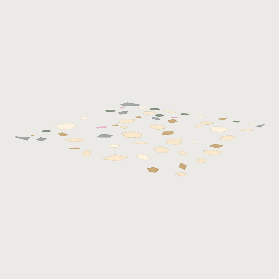 Rubble Scatter Decal low-poly 3D model