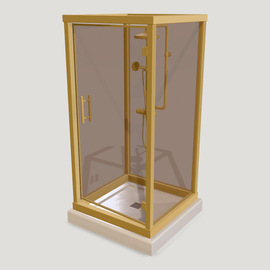 Shower Enclosure HD 3D model