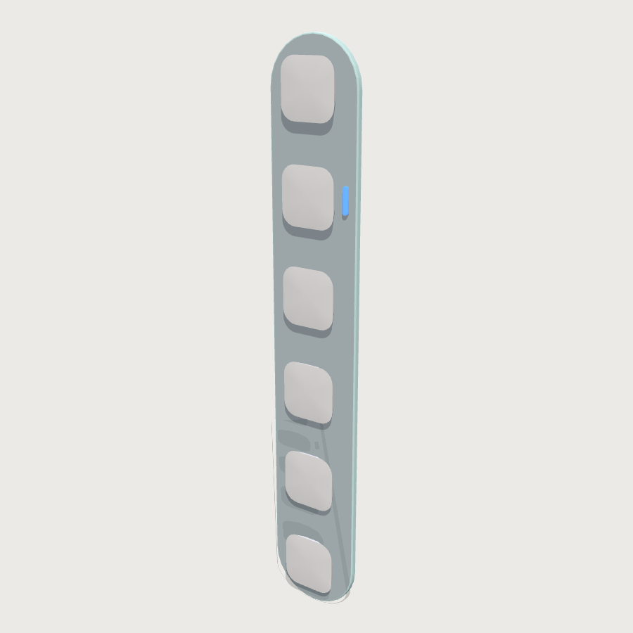 Side Dock low-poly 3D model