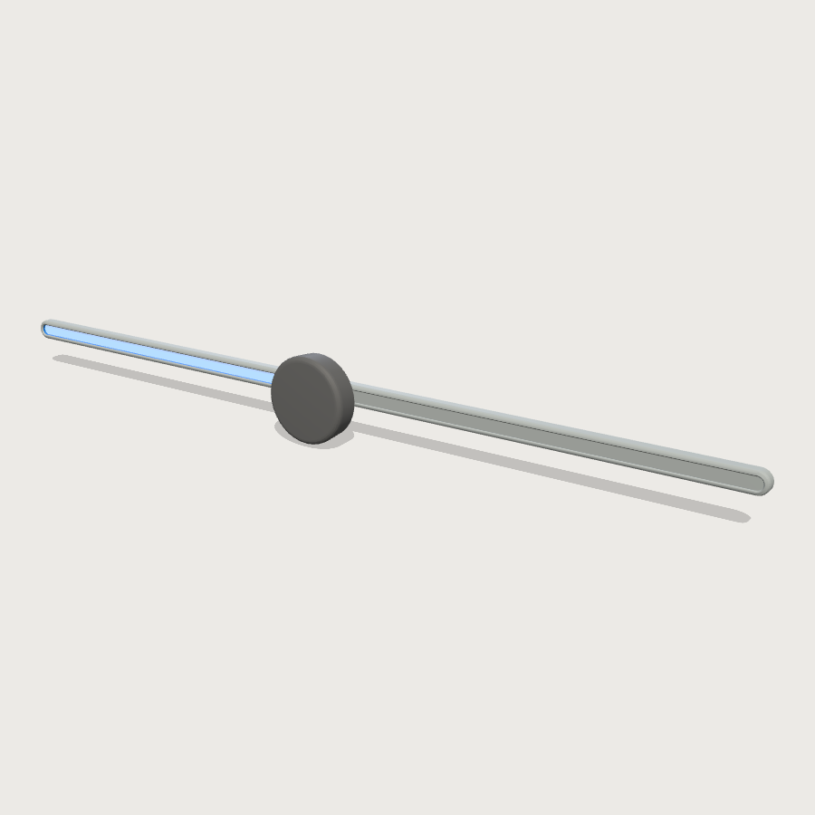 Slider low-poly 3D model
