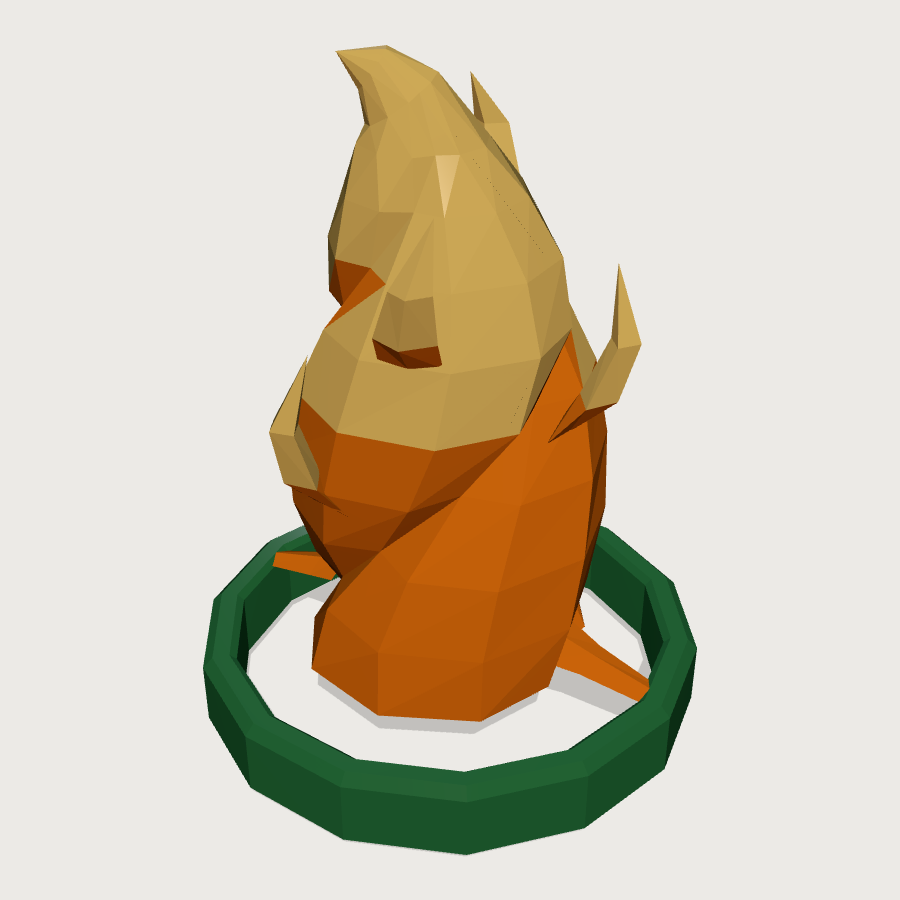 Spell Effect Marker low-poly 3D model
