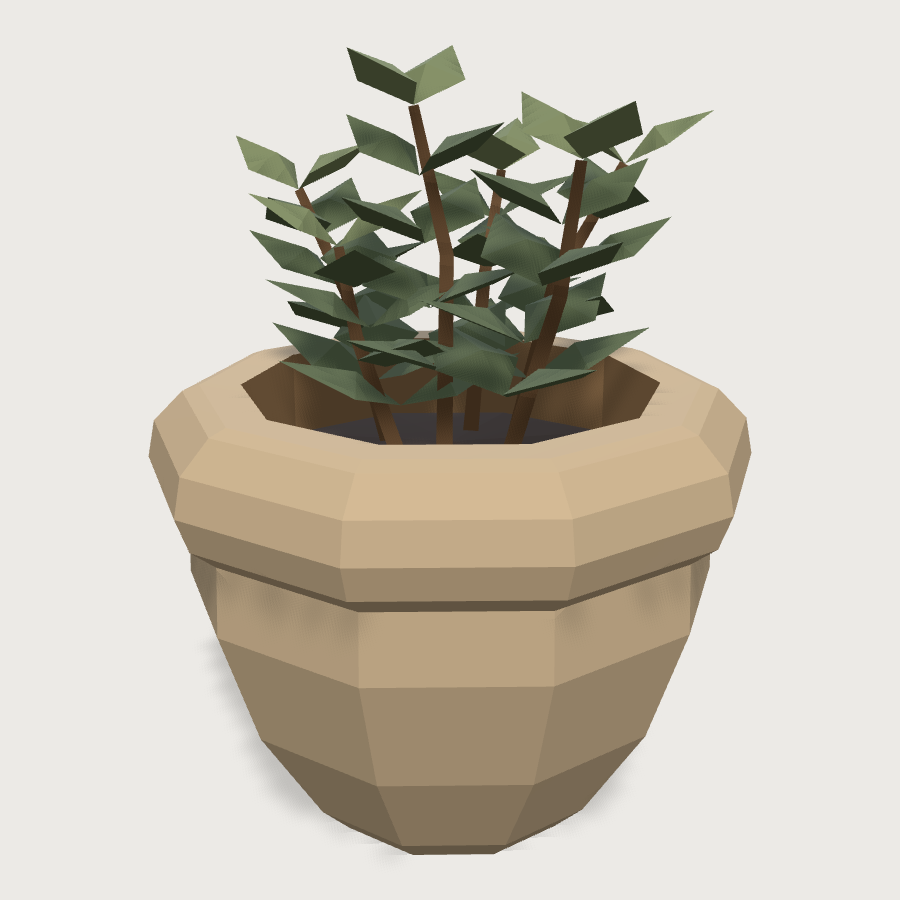 Table Herb Pot