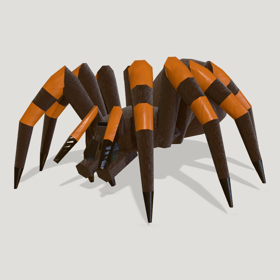 Tarantula HD 3D model