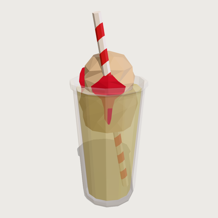Terremoto low-poly 3D model