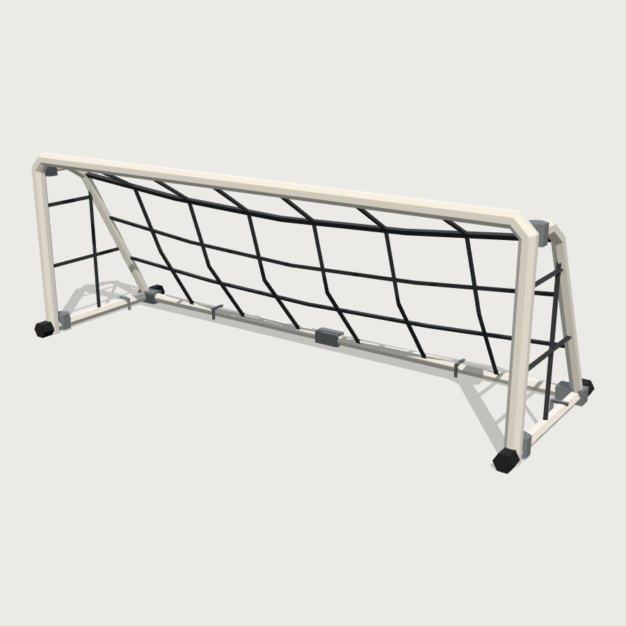 Training Goal low-poly 3D model
