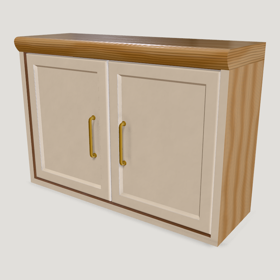 Wall Cabinet Run HD 3D model