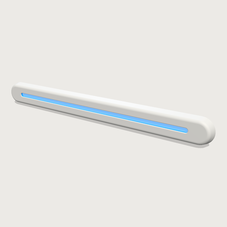 Window Grab Bar low-poly 3D model