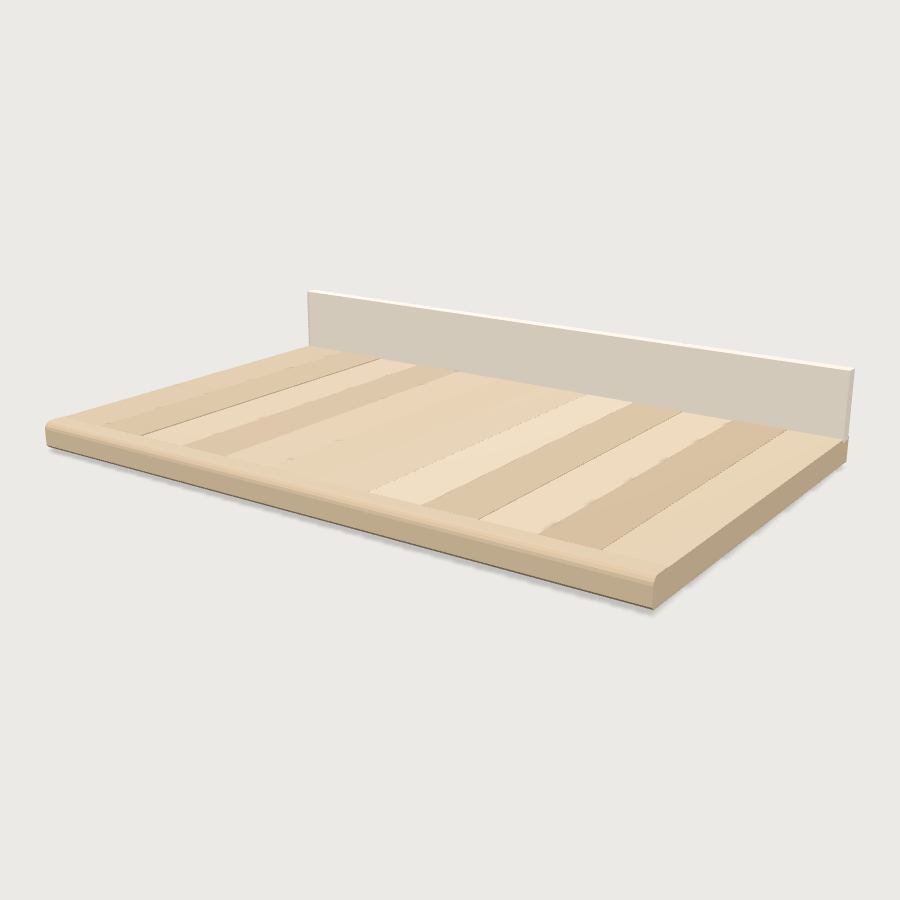 Worktop Run low-poly 3D model