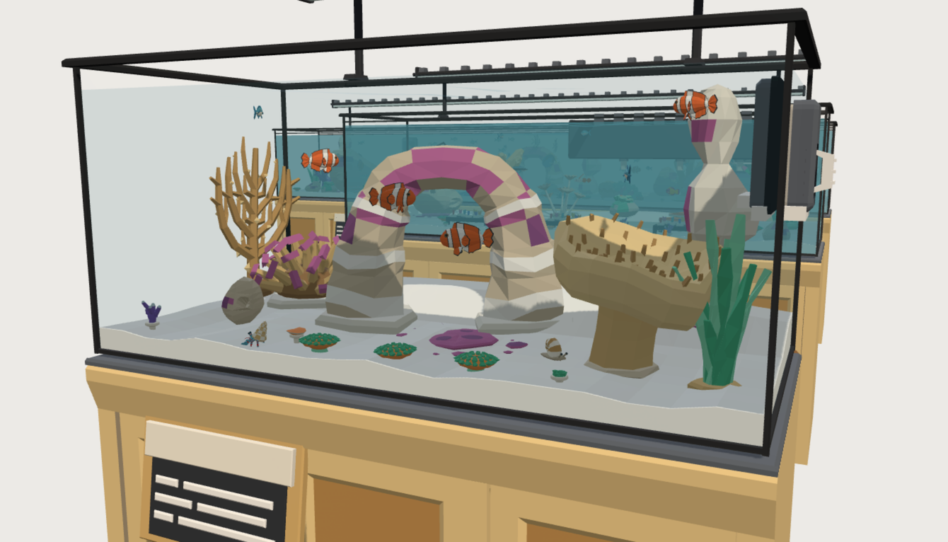 Office Reefscape kit low-poly 3D kit