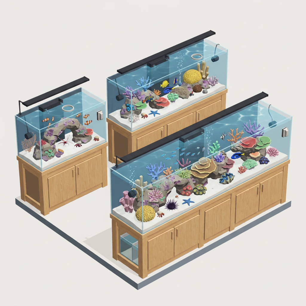 Office Reefscape kit low-poly 3D kit